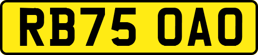 RB75OAO
