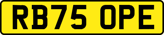 RB75OPE
