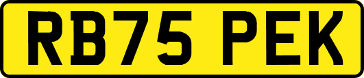 RB75PEK
