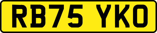 RB75YKO