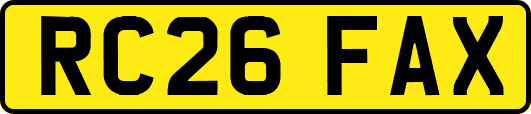 RC26FAX