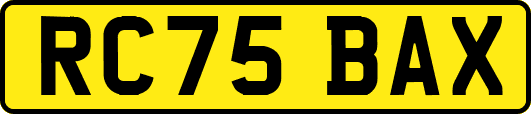 RC75BAX
