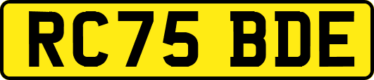 RC75BDE