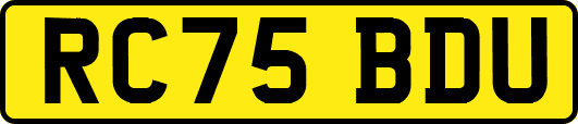 RC75BDU