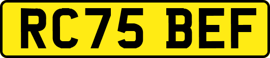 RC75BEF
