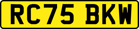 RC75BKW