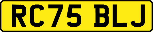 RC75BLJ