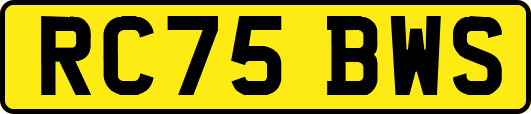 RC75BWS