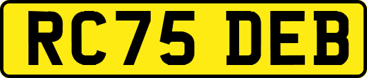 RC75DEB