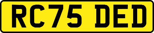 RC75DED