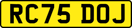 RC75DOJ