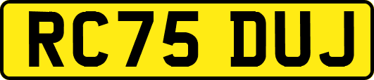 RC75DUJ
