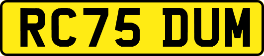 RC75DUM