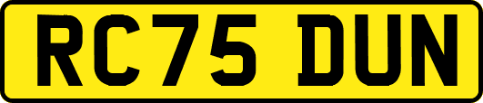 RC75DUN