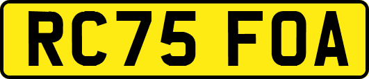 RC75FOA