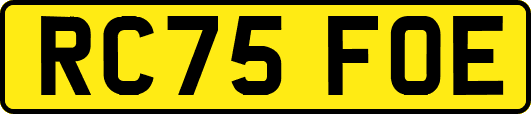 RC75FOE