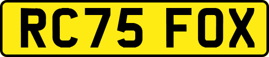RC75FOX