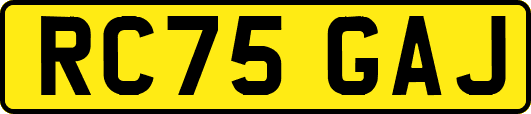 RC75GAJ