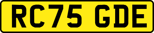 RC75GDE