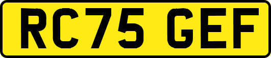 RC75GEF