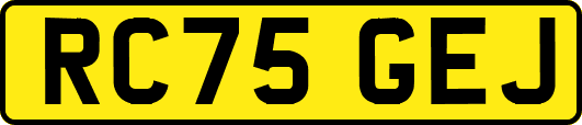 RC75GEJ