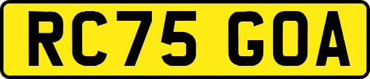 RC75GOA