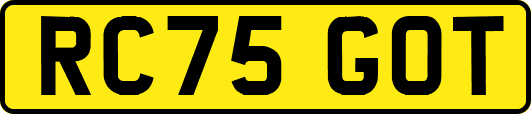 RC75GOT