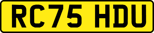 RC75HDU