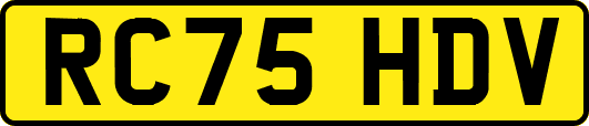 RC75HDV
