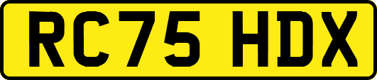 RC75HDX