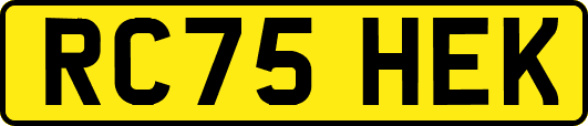 RC75HEK