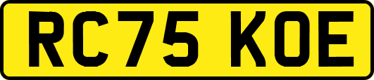 RC75KOE