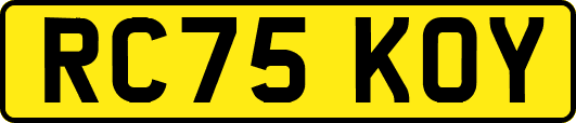 RC75KOY
