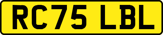 RC75LBL