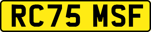 RC75MSF