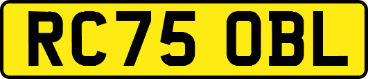 RC75OBL