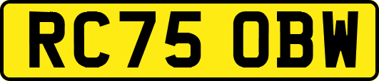 RC75OBW