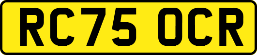 RC75OCR