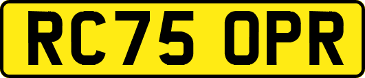 RC75OPR