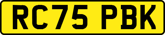 RC75PBK
