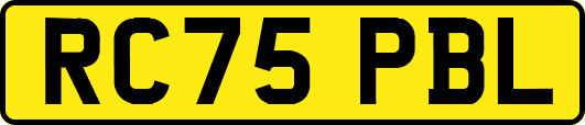 RC75PBL