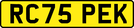 RC75PEK