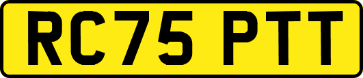 RC75PTT