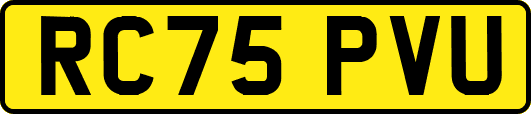 RC75PVU