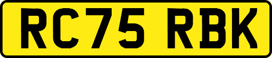 RC75RBK