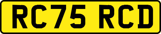 RC75RCD