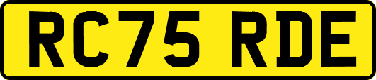 RC75RDE