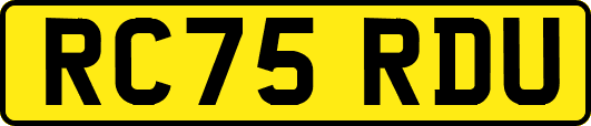 RC75RDU