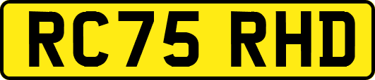 RC75RHD