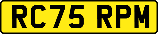 RC75RPM